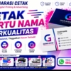 cetak kartu nama